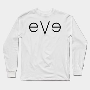 Eve - black Long Sleeve T-Shirt